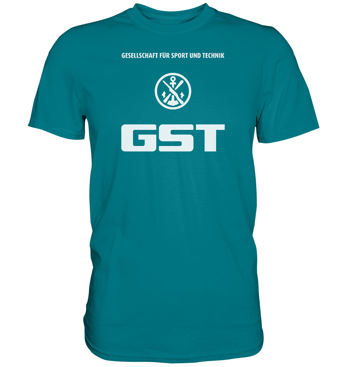 DDR Ostalgie Shirt Unisex • GST - GESELLSCHAFT FÜR SPORT UND TECHNIK
