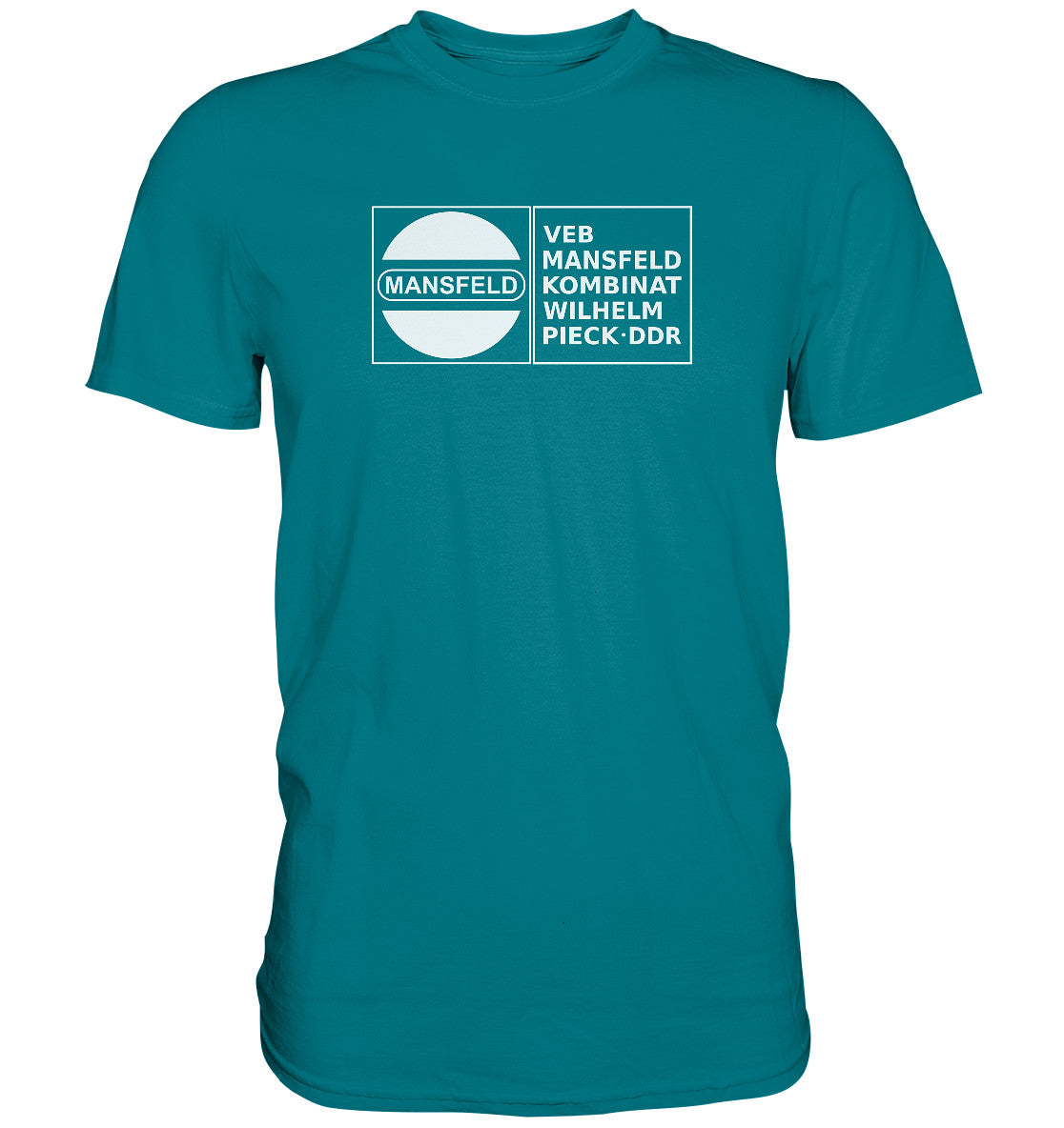 DDR Ostalgie Shirt Unisex • VEB MANSFELD KOMBINAT