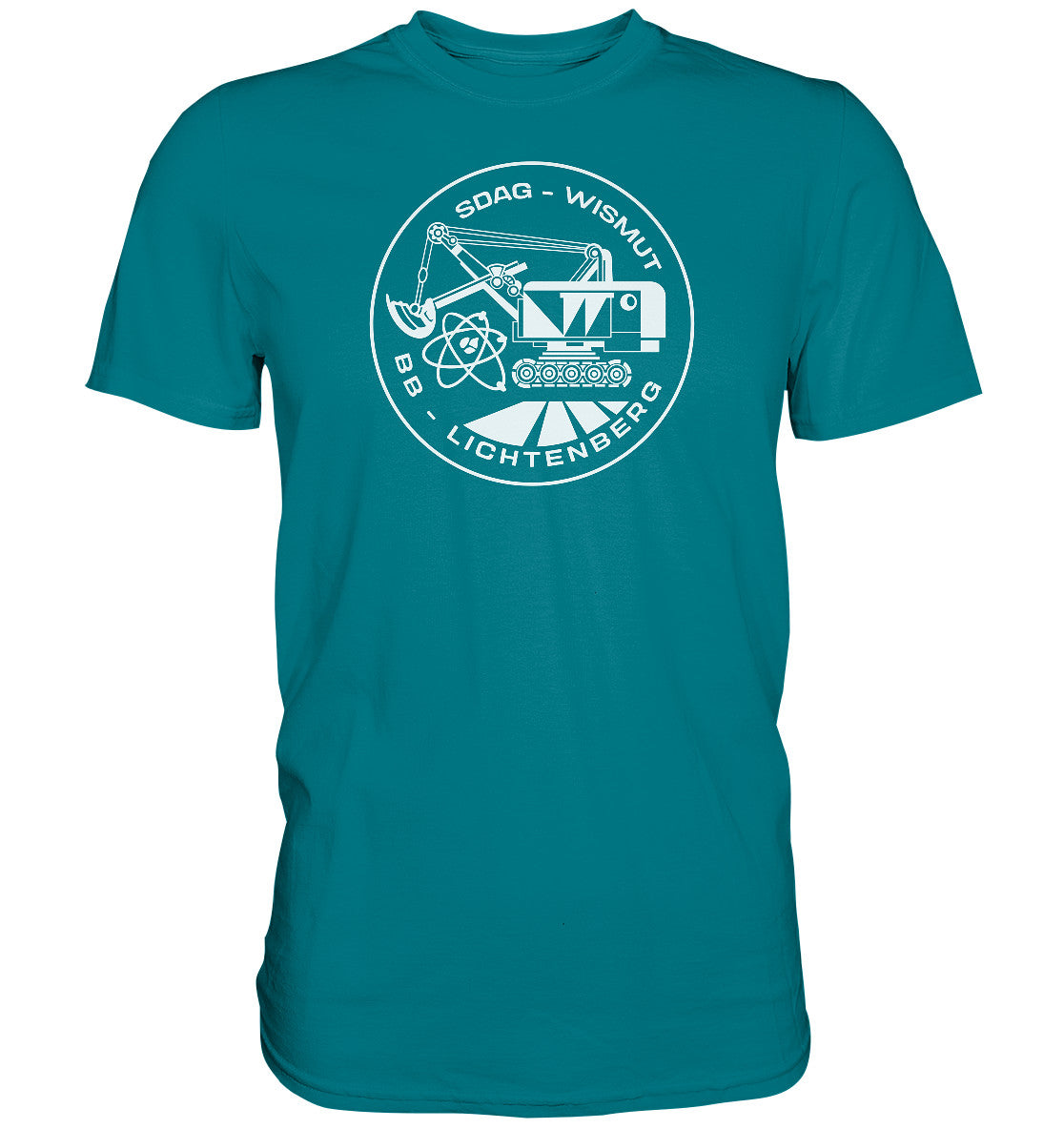 DDR Ostalgie Shirt Unisex • SDAG WISMUT - BB LICHTENBERG