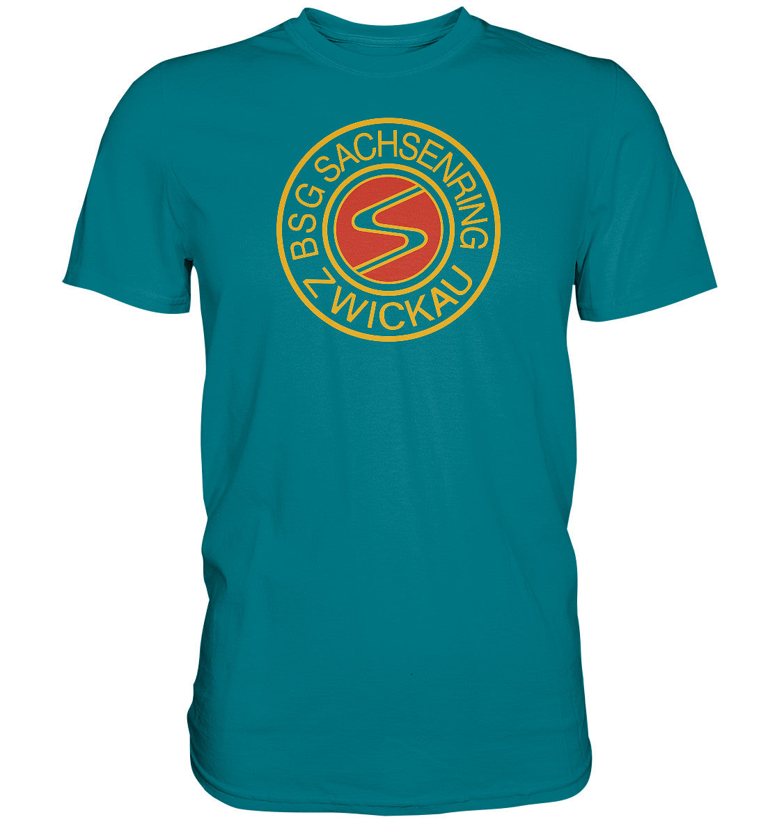 DDR Ostalgie Shirt Unisex • BSG SACHSENRING ZWICKAU