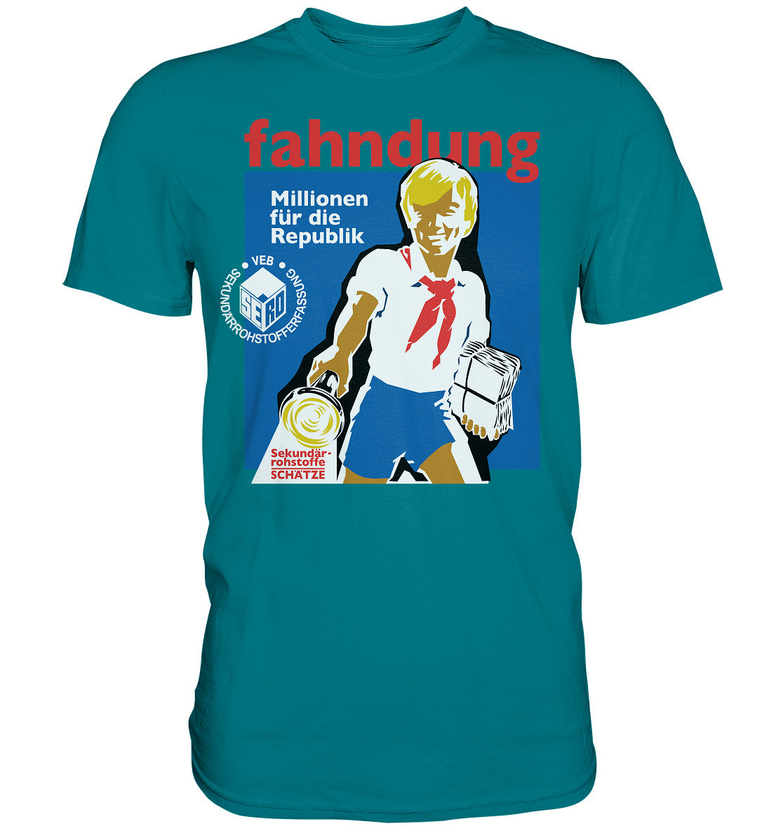 DDR Ostalgie Shirt Unisex • SERO - FAHNDUNG SEKUNDÄRROHSTOFFE
