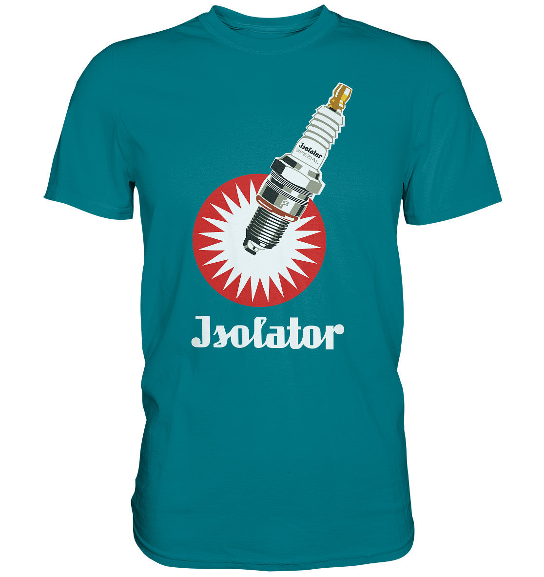 DDR Ostalgie Shirt Unisex • ISOLATOR ZÜNDKERZE