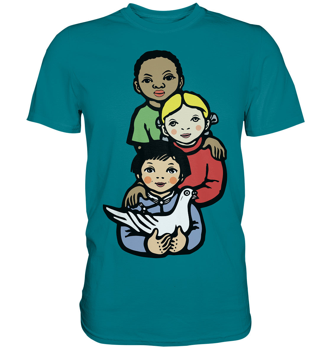 DDR Ostalgie Shirt Unisex • WELTFRIEDEN - WORLD PEACE, LI BING-FAN 1967