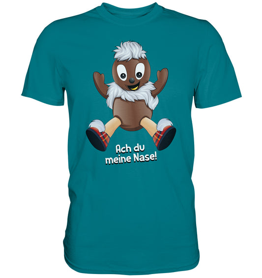 DDR Ostalgie Shirt Unisex • UNSER SANDMÄNNCHEN - PITTIPLATSCH - ACH DU MEINE NASE!