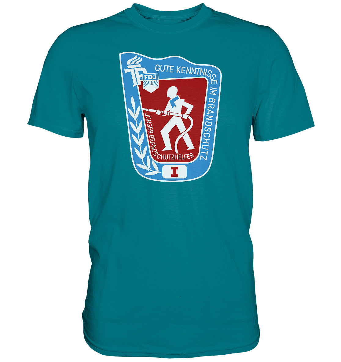 DDR Ostalgie Shirt Unisex • JUNGER BRANDSCHUTZHELFER