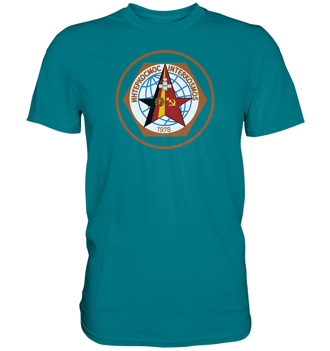 DDR Ostalgie Shirt Unisex • INTERKOSMOS 1978