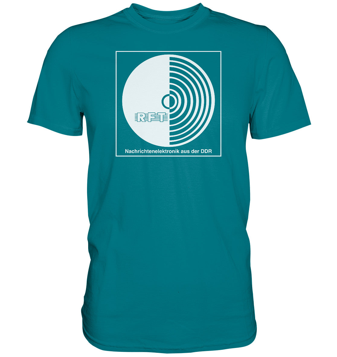 DDR Ostalgie Shirt Unisex • RFT NACHRICHTENELEKTRONIK AUS DER DDR