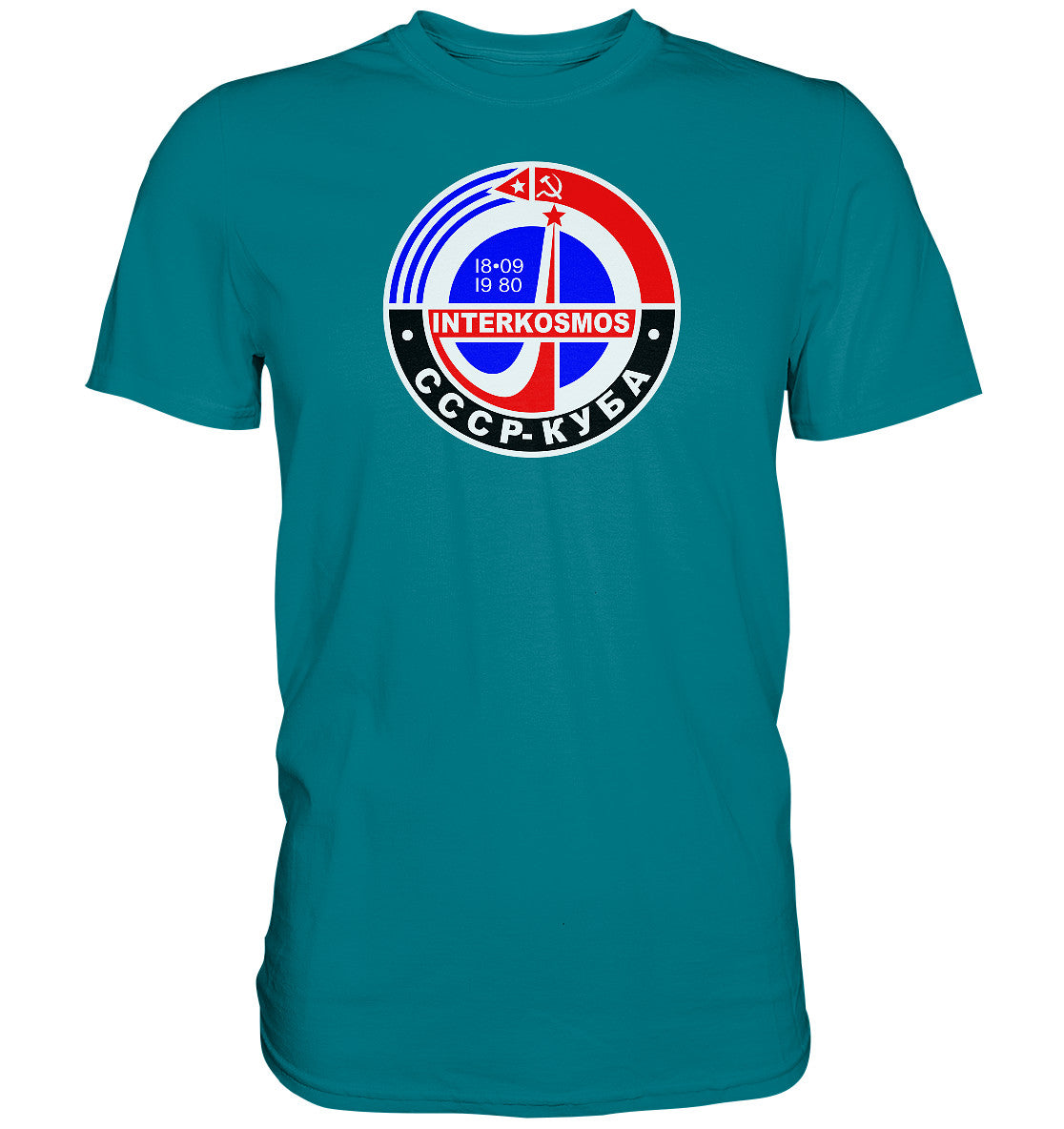 DDR Ostalgie Shirt Unisex • INTERKOSMOS - CCCP & KUBA