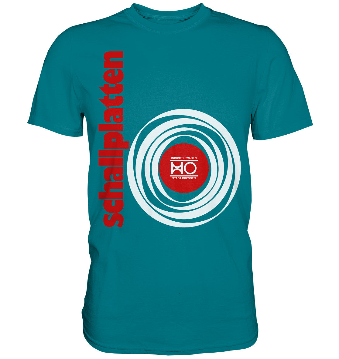 DDR Ostalgie Shirt Unisex • HO SCHALLPLATTEN DRESDEN