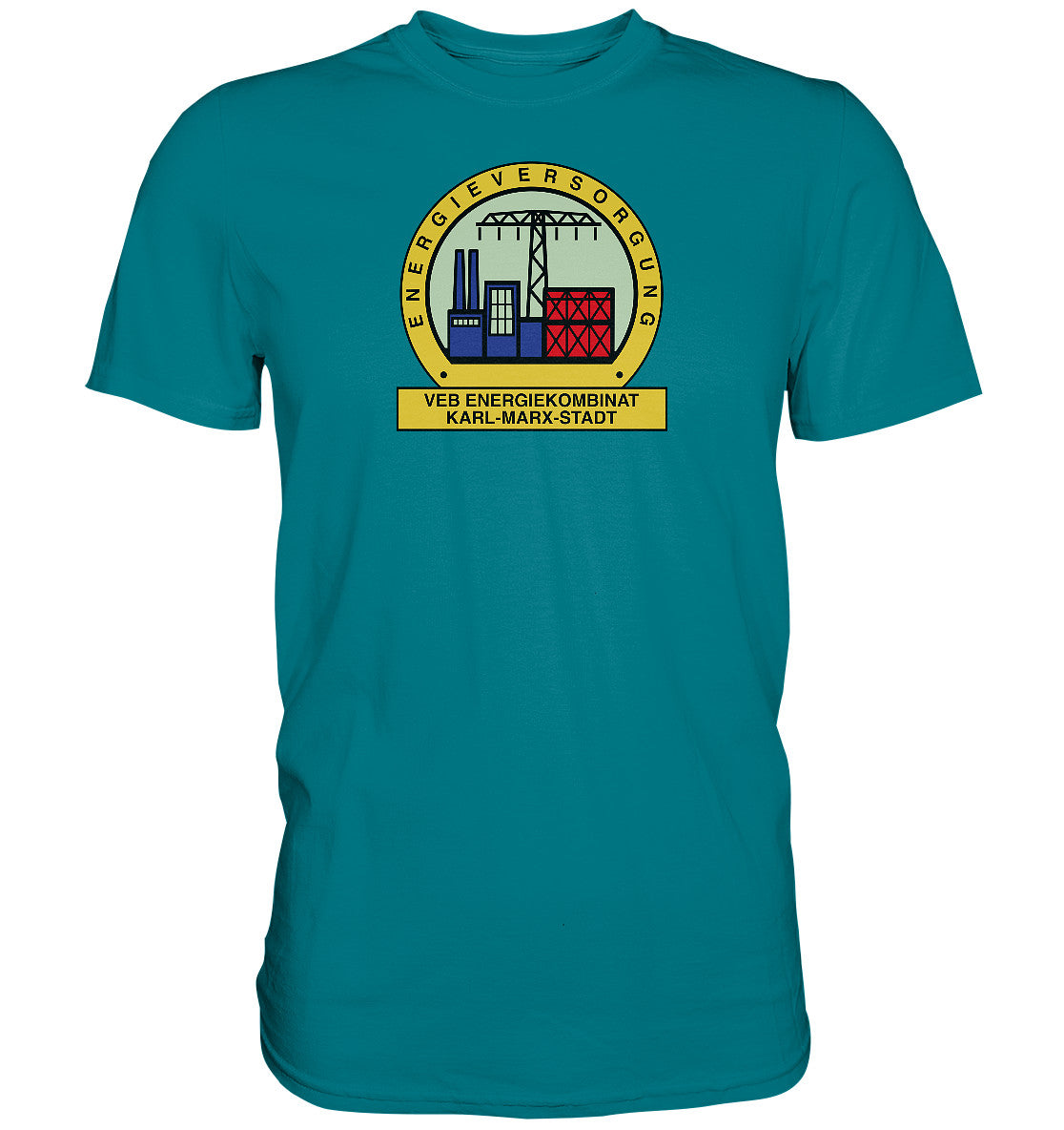 DDR Ostalgie Shirt Unisex • VEB ENERGIEKOMBINAT KARL-MARX-STADT