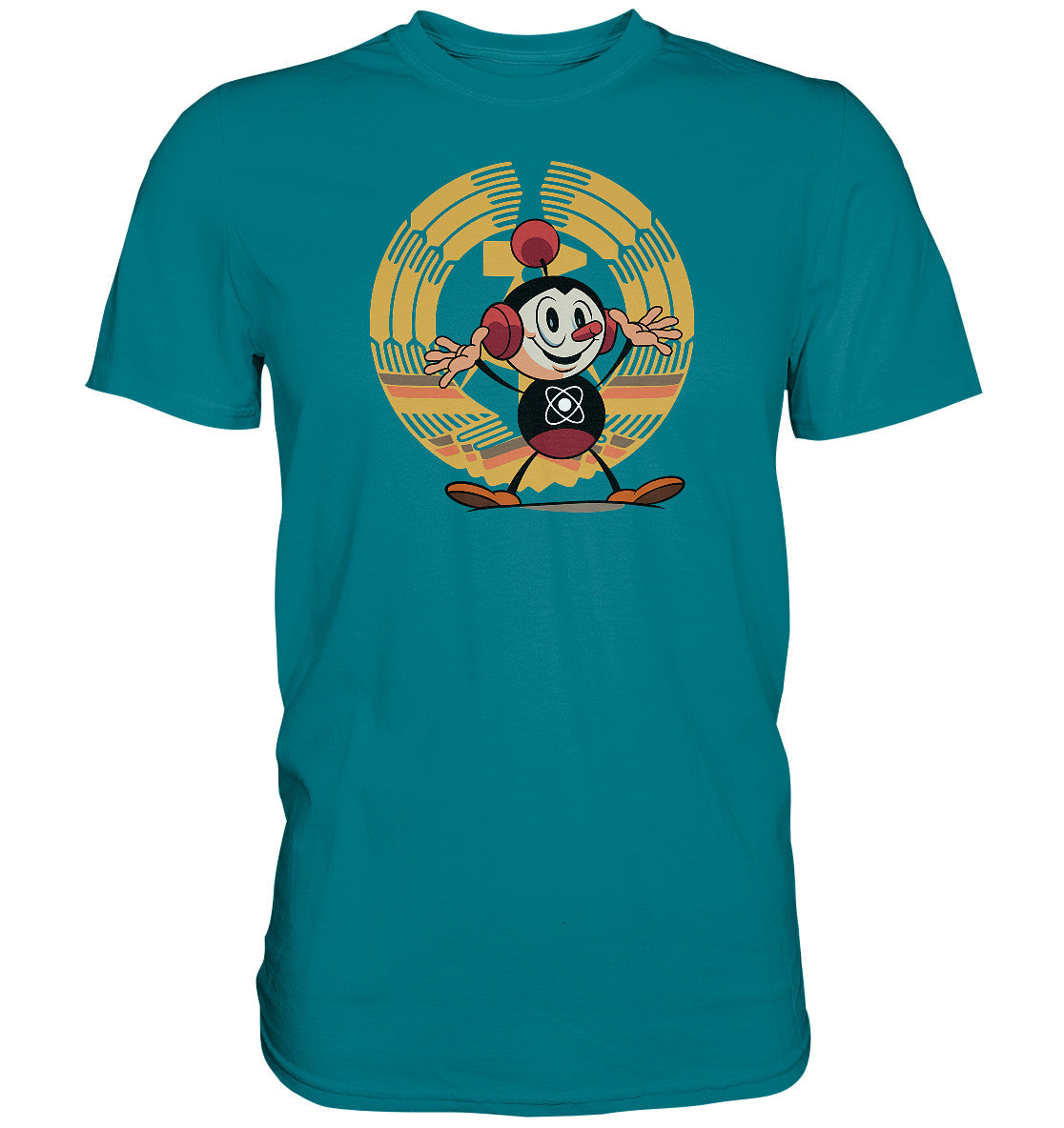 DDR Ostalgie Shirt Unisex • ATOMINO - DDR KERNKRAFT