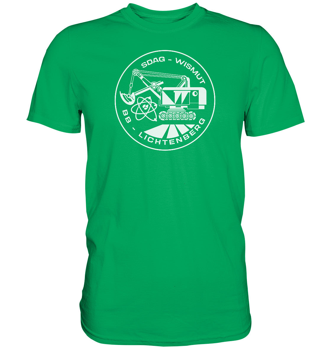 DDR Ostalgie Shirt Unisex • SDAG WISMUT - BB LICHTENBERG