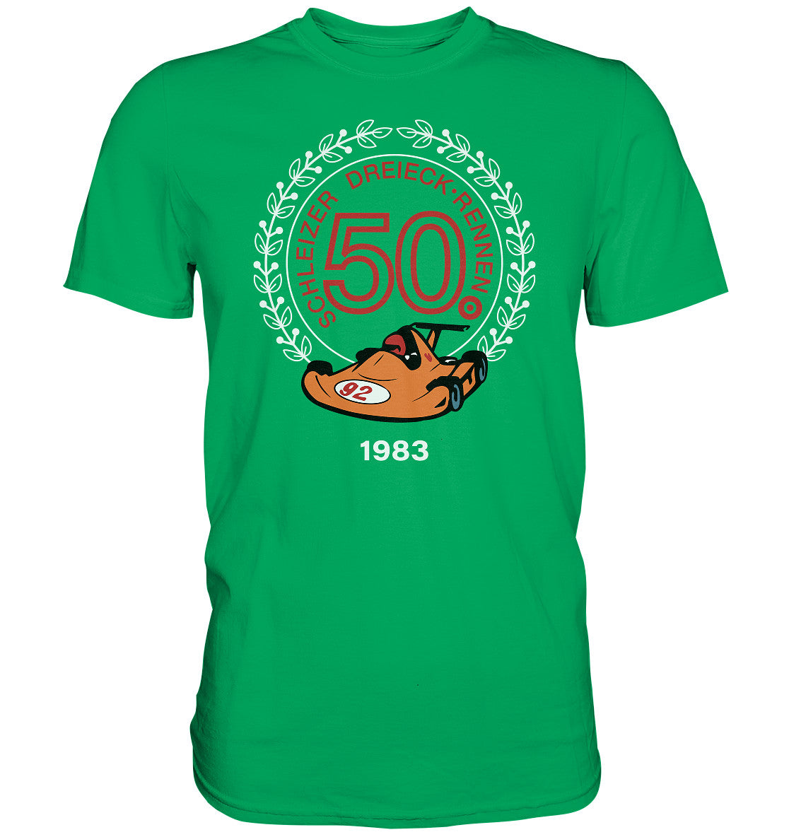 DDR Ostalgie Shirt Unisex • SCHLEIZER DREIECK-RENNEN 1983