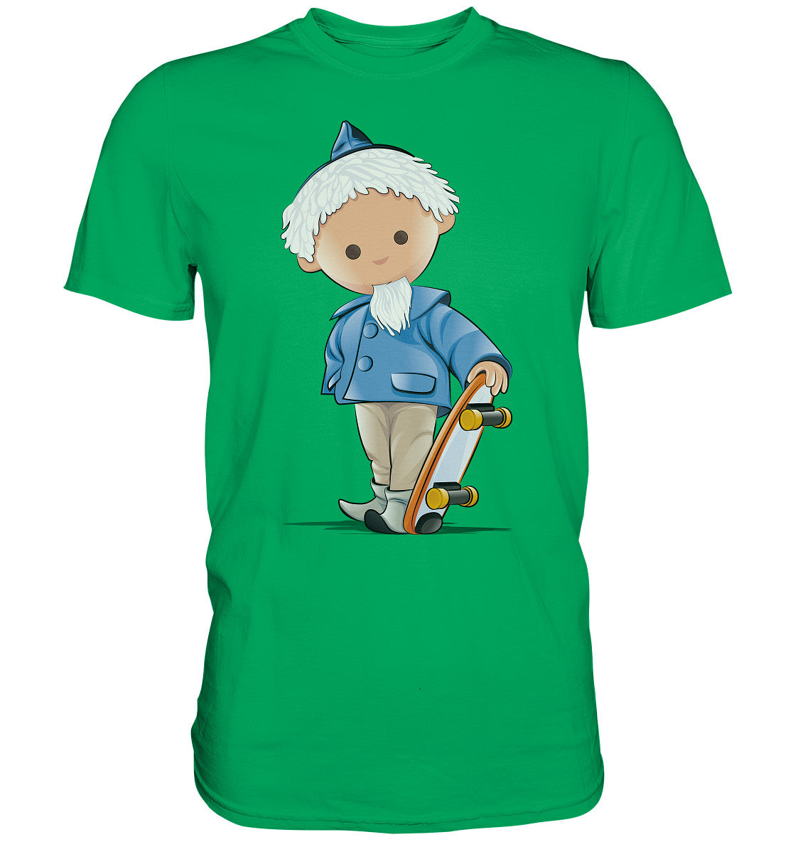 DDR Ostalgie Shirt Unisex • UNSER SANDMÄNNCHEN - ROLLBRETT-SKATER