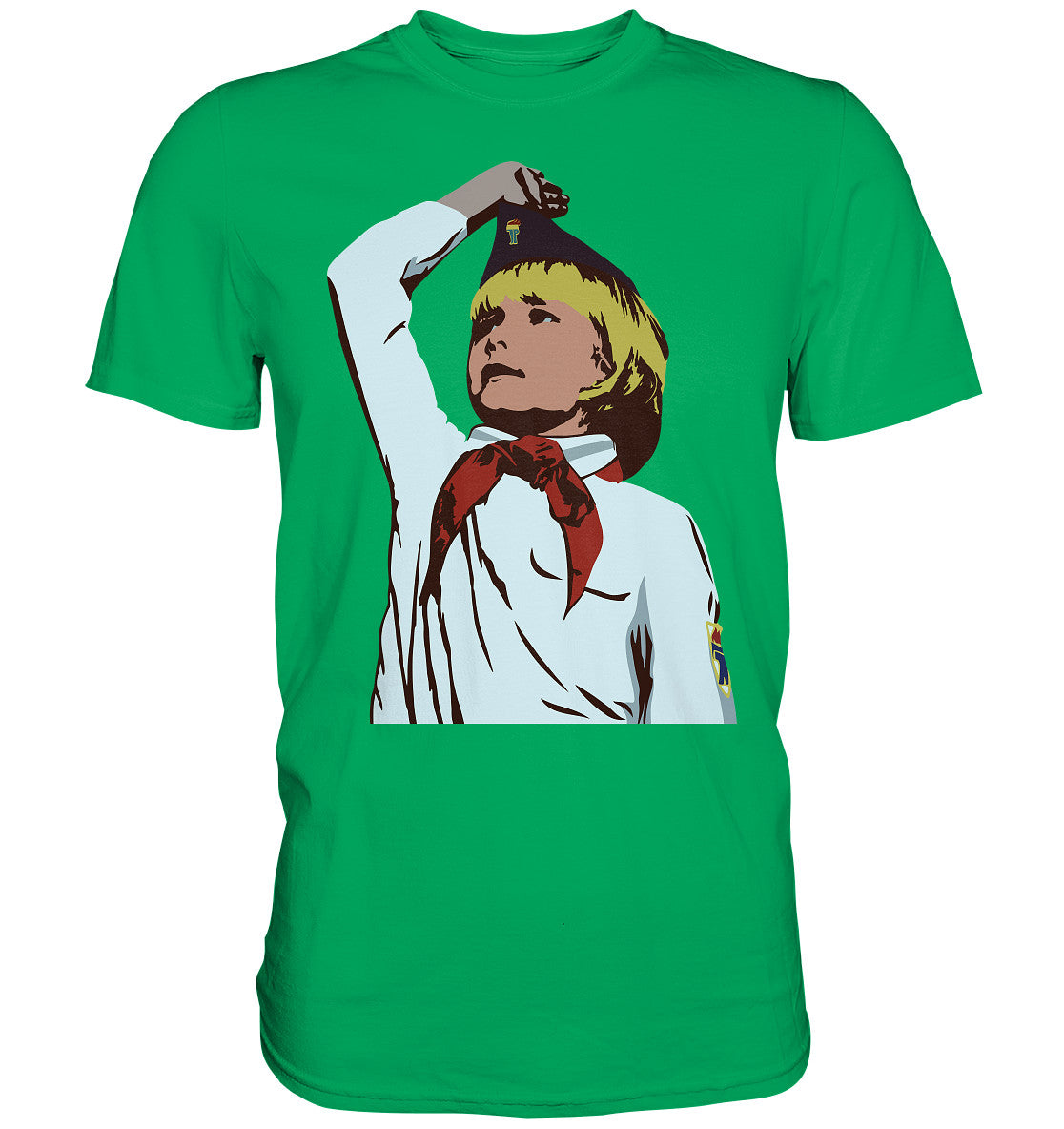 PREMIUM SHIRT UNISEX • THÄLMANNPIONIER - ORIGINALPLAKAT
