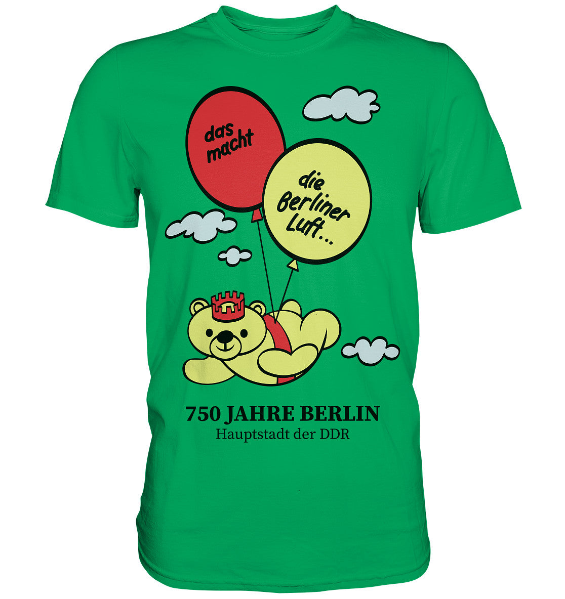 DDR Ostalgie Shirt Unisex • 750 JAHRE BERLIN