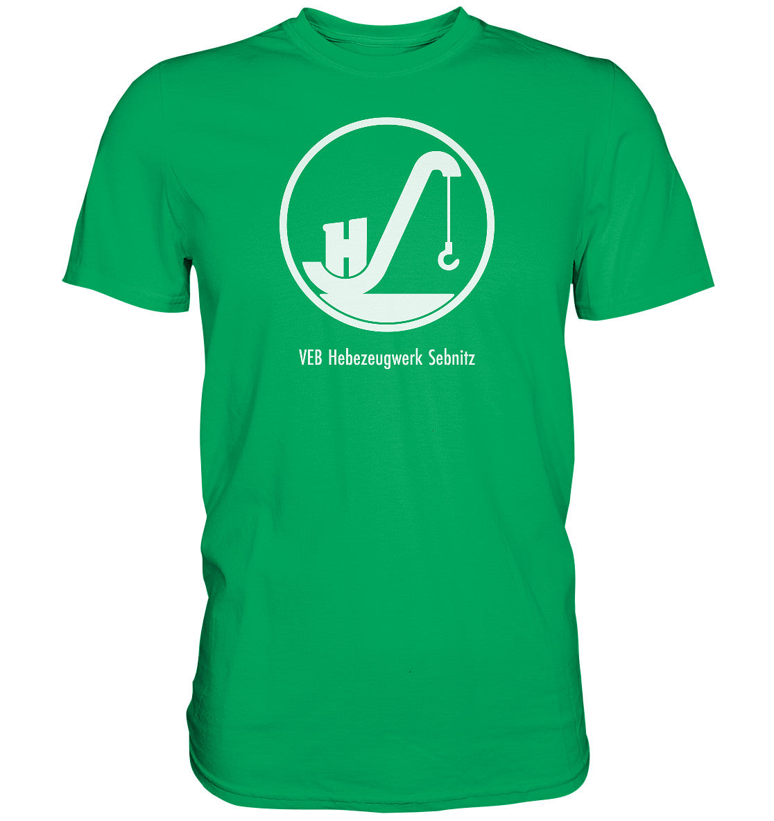 DDR Ostalgie Shirt Unisex • VEB HEBEZEUGWERK SEBNITZ