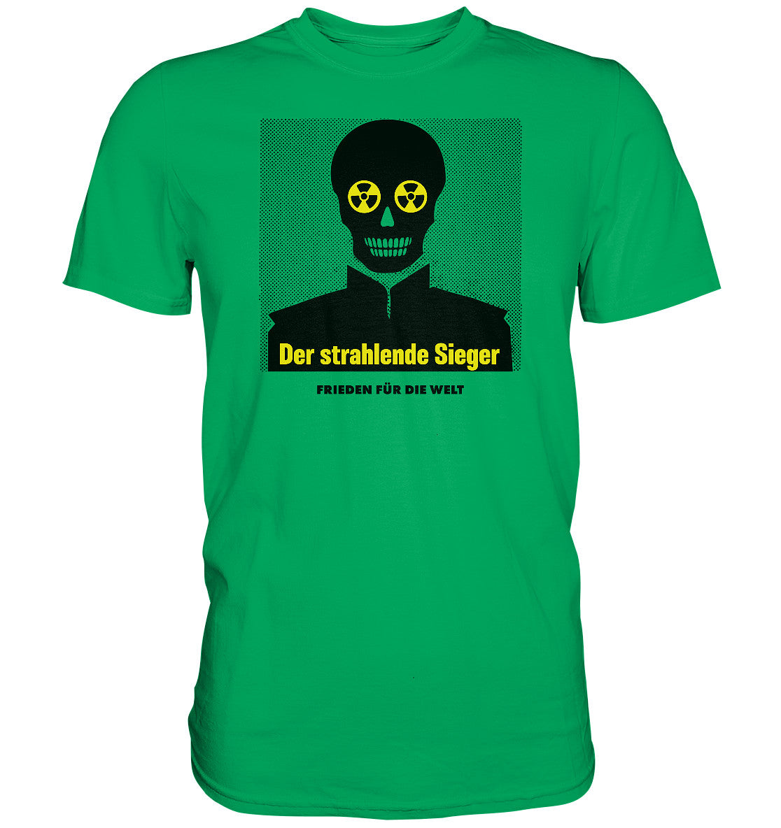DDR Ostalgie Shirt Unisex • DER STRAHLENDE SIEGER - FRIEDEN FÜR DIE WELT!