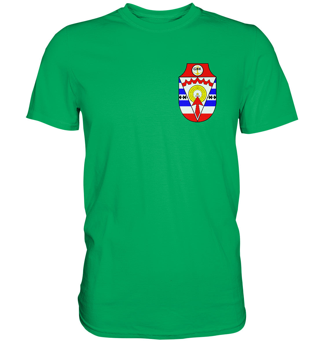 DDR Ostalgie Shirt Unisex • DDR GRENZBRIGADE KÜSTE BRUST BADGE