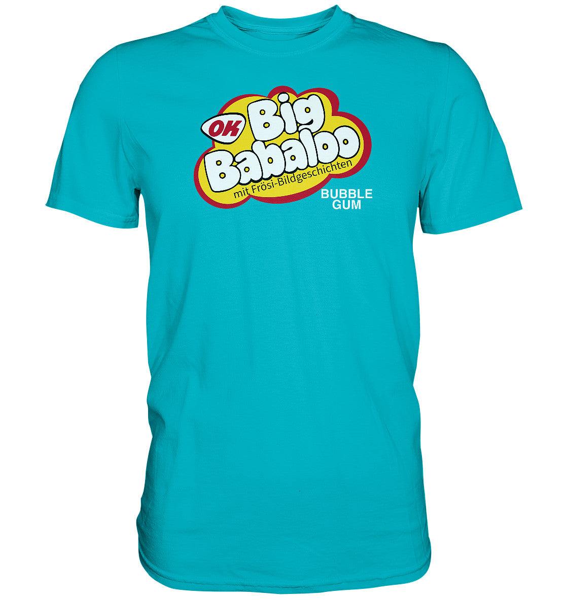 DDR Ostalgie Shirt Unisex • BIG BABALOO - FRÖSI-KAUGUMMI