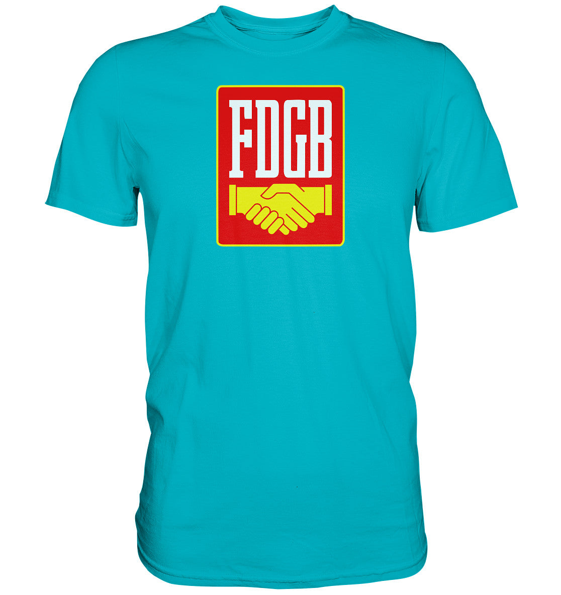 DDR Ostalgie Shirt Unisex • FDGB - farbe