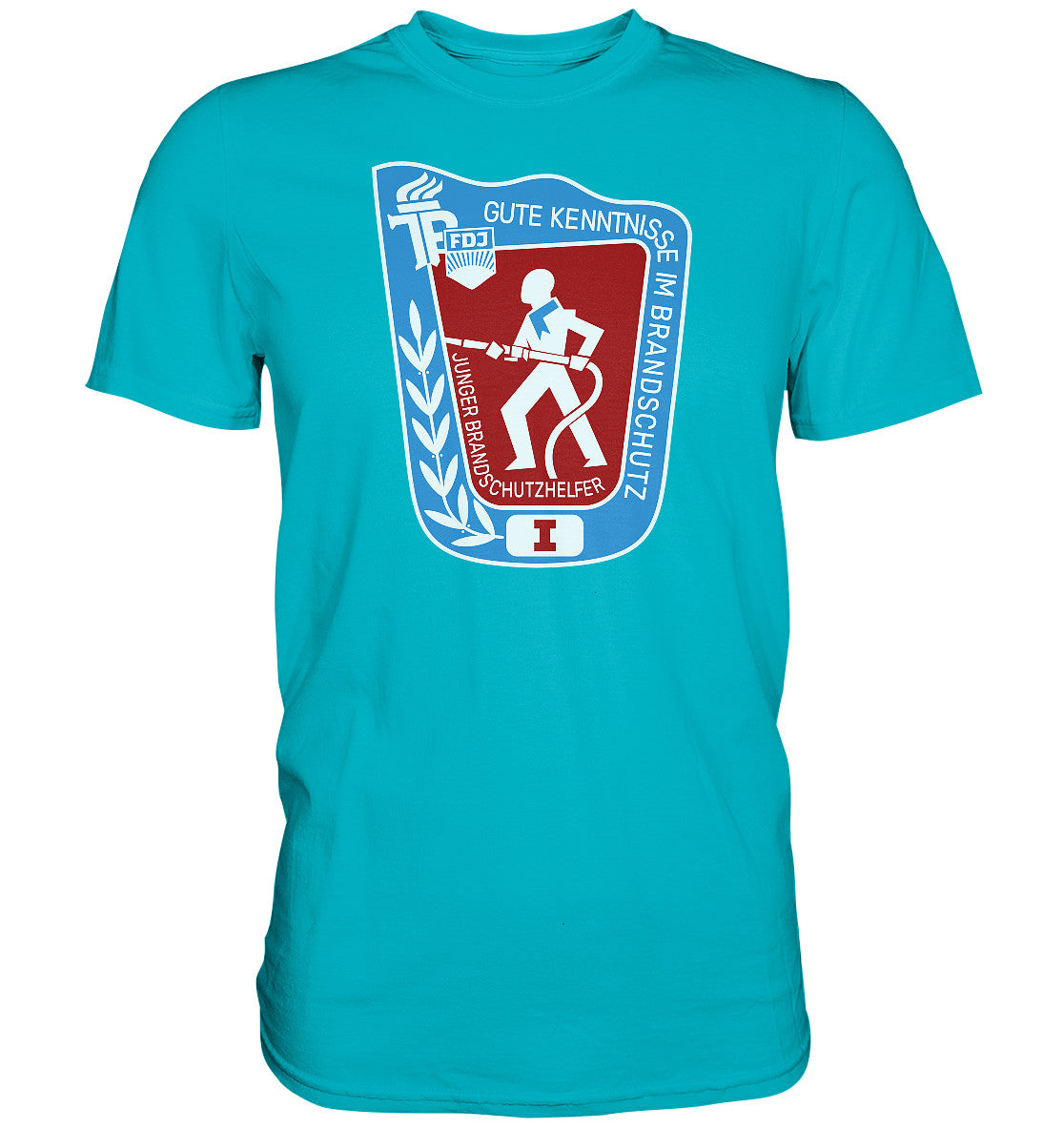 DDR Ostalgie Shirt Unisex • JUNGER BRANDSCHUTZHELFER