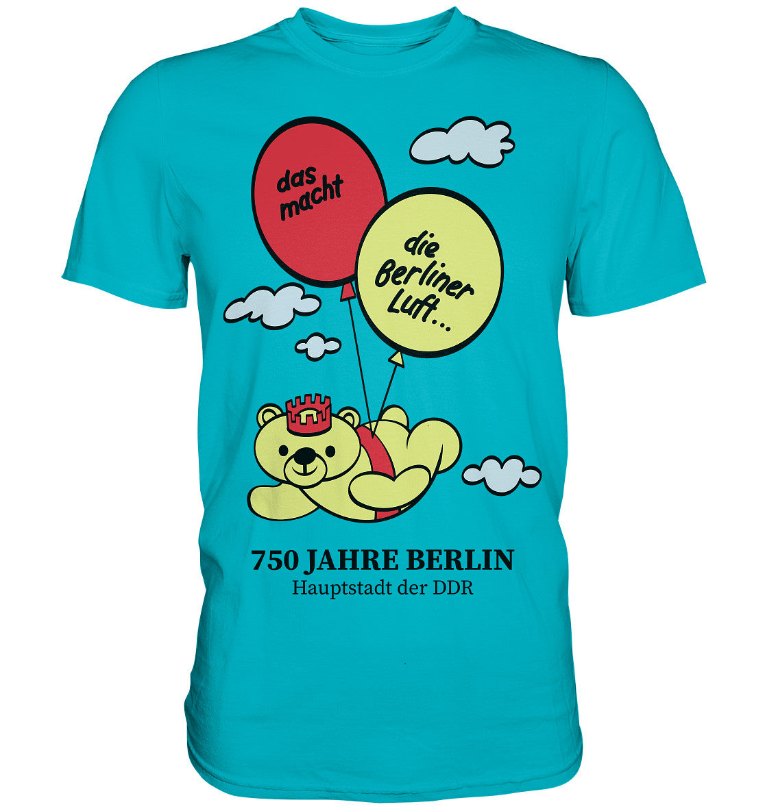 DDR Ostalgie Shirt Unisex • 750 JAHRE BERLIN