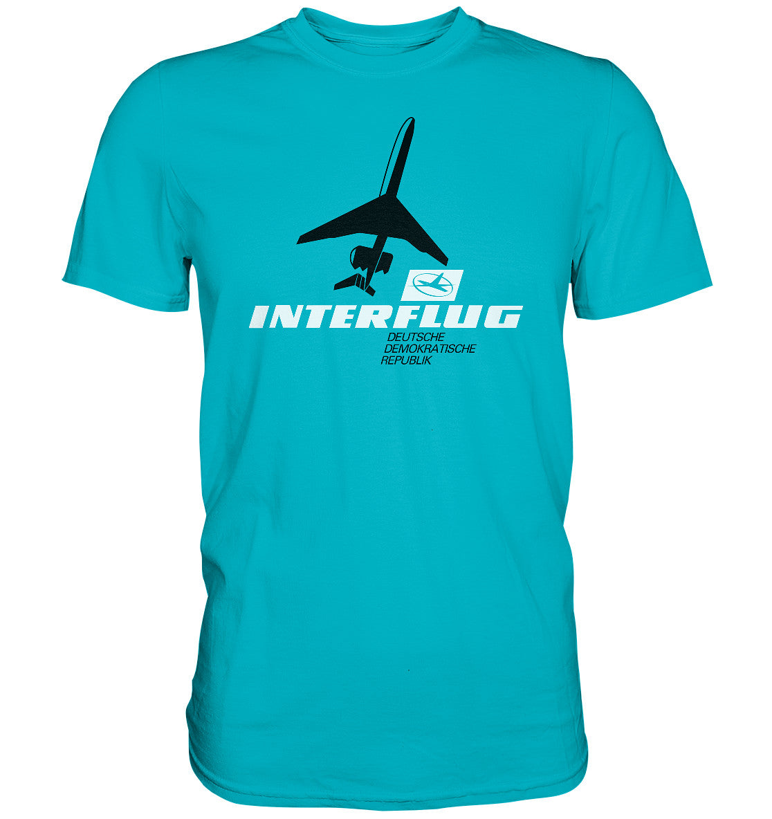 DDR Ostalgie Shirt Unisex • IF - INTERFLUG DDR - ORIGINAL WERBUNG 1981