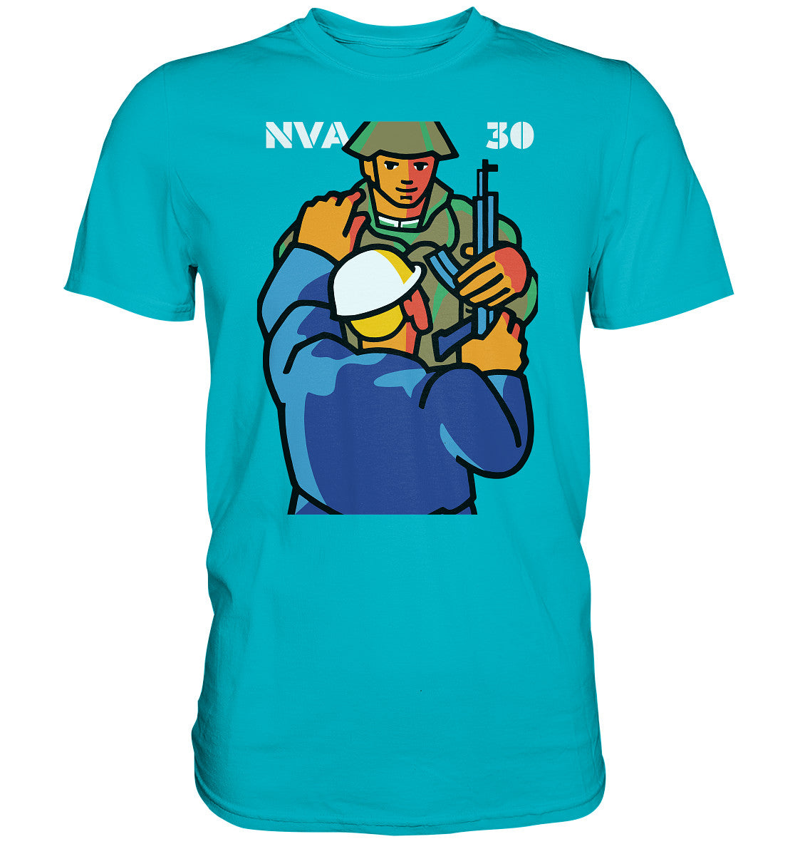 DDR Ostalgie Shirt Unisex • 30 JAHRE NVA