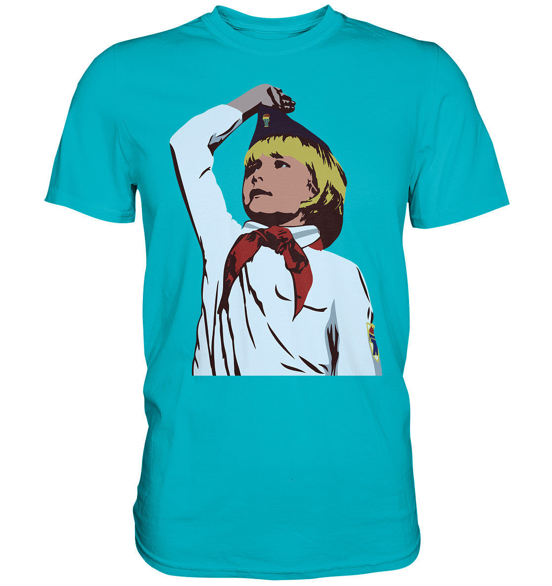 PREMIUM SHIRT UNISEX • THÄLMANNPIONIER - ORIGINALPLAKAT