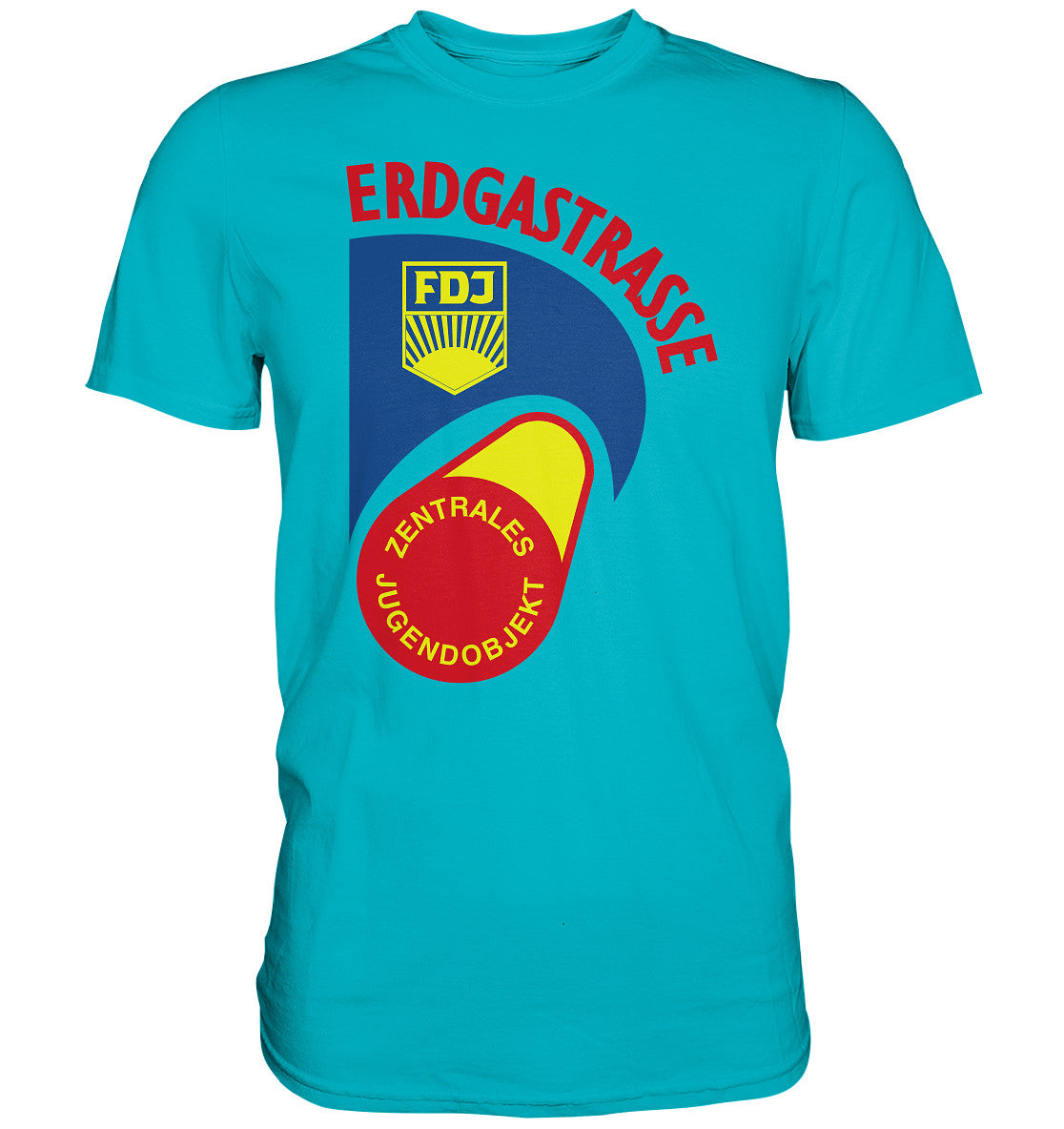 DDR Ostalgie Shirt Unisex • ERDGASTRASSE