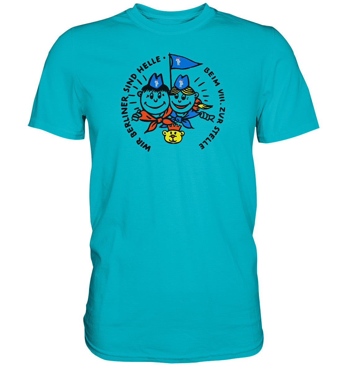DDR Ostalgie Shirt Unisex • 8. PIONIERTREFFEN BERLIN