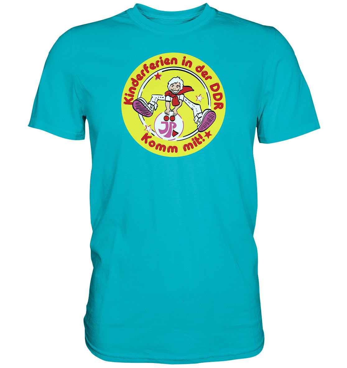 DDR Ostalgie Shirt Unisex • JP - KINDERFERIEN IN DER DDR