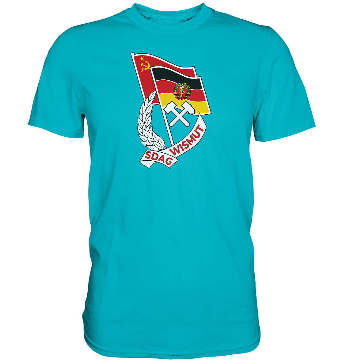DDR Ostalgie Shirt Unisex • ORDEN SDAG WISMUT