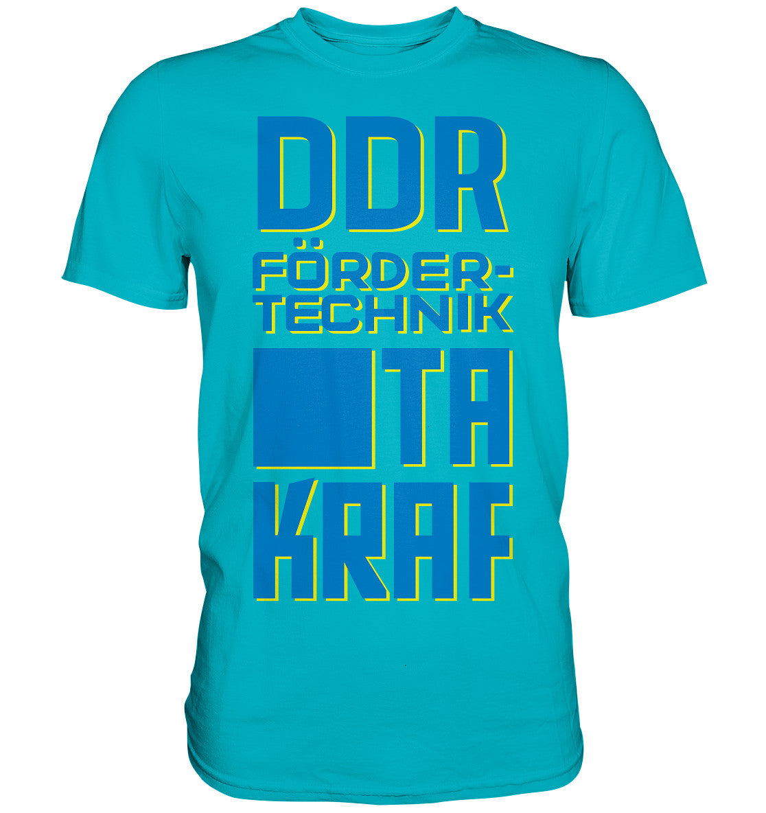 DDR Ostalgie Shirt Unisex • DDR FÖRDERTECHNIK TAKRAF