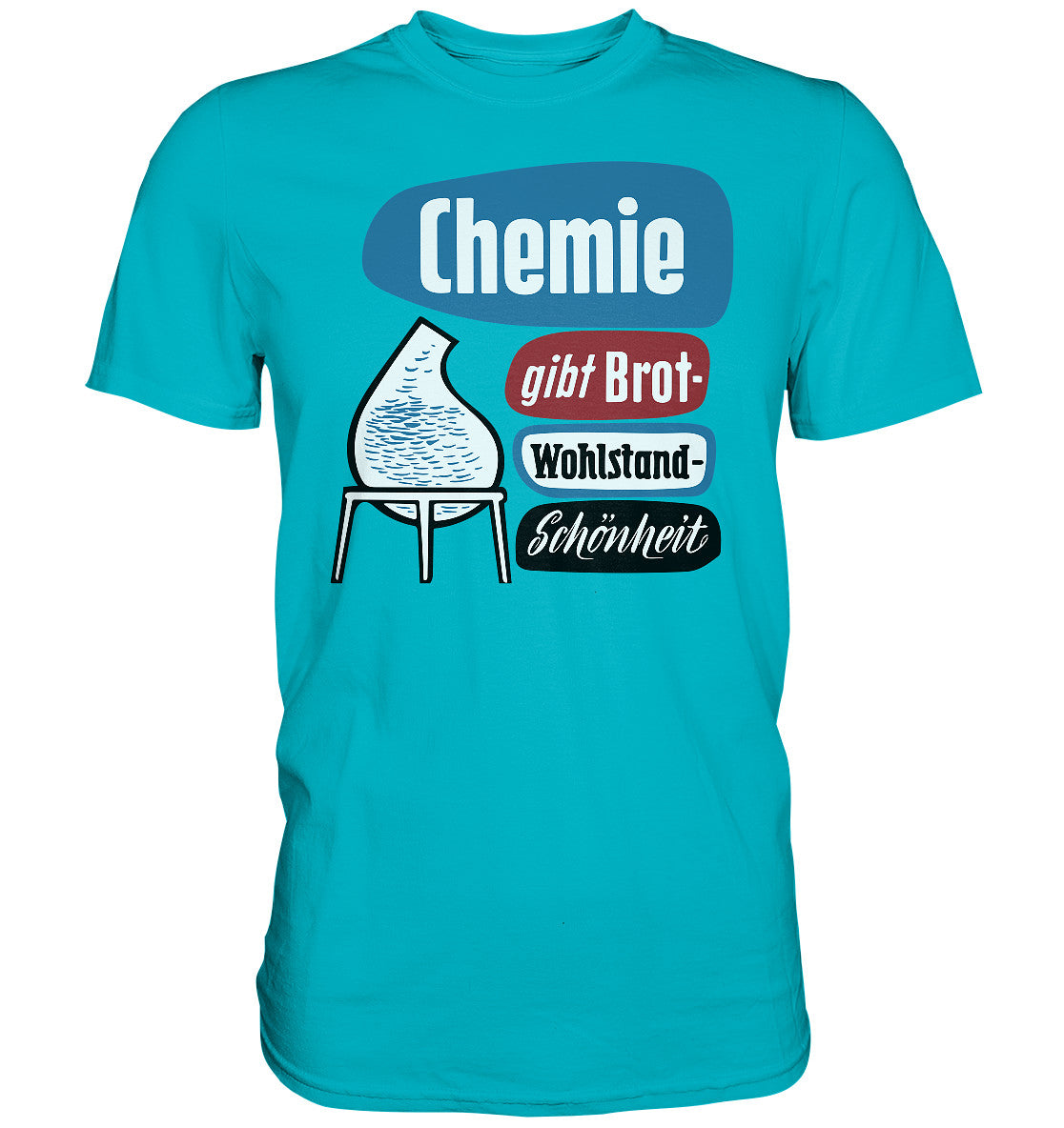 DDR Ostalgie Shirt Unisex • CHEMIE GIBT BROT - LEUNA-WERKE
