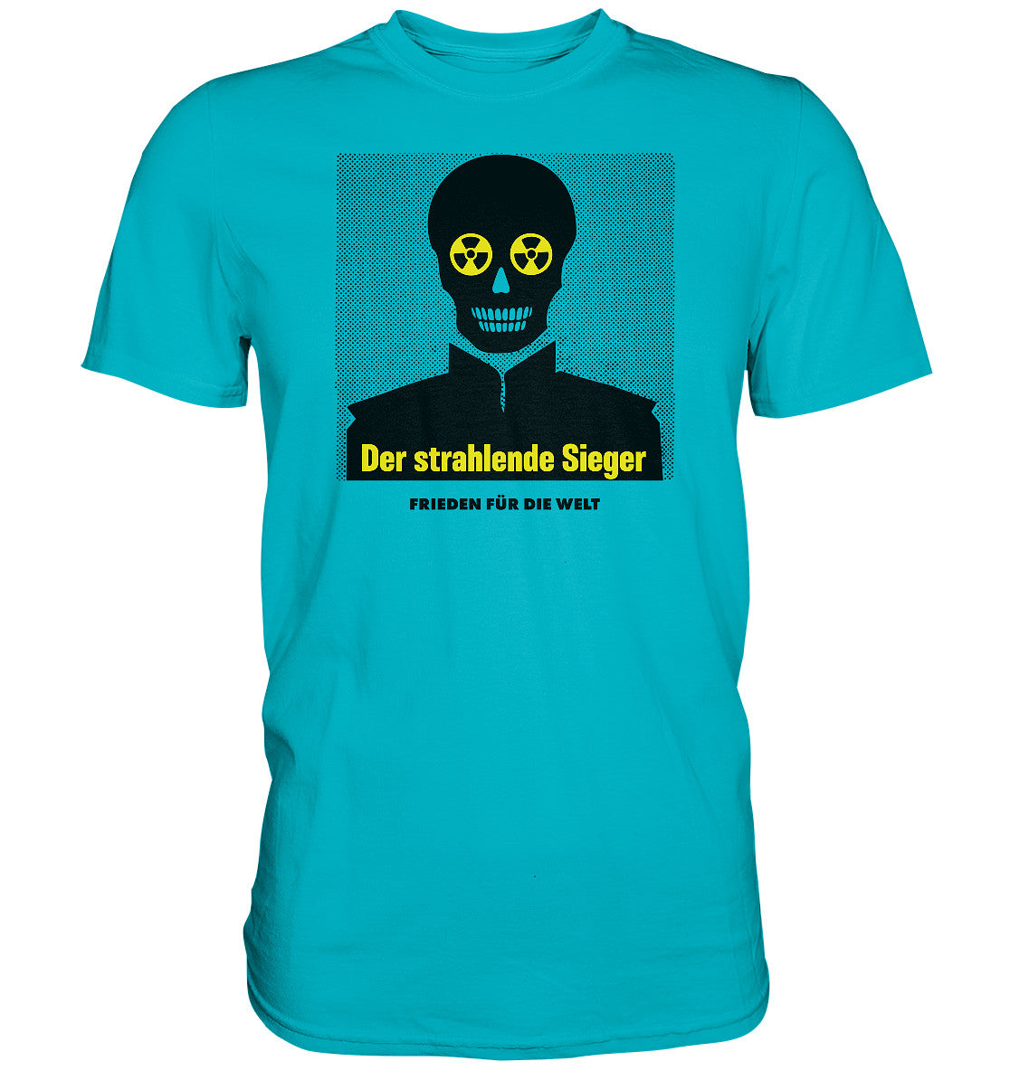 DDR Ostalgie Shirt Unisex • DER STRAHLENDE SIEGER - FRIEDEN FÜR DIE WELT!