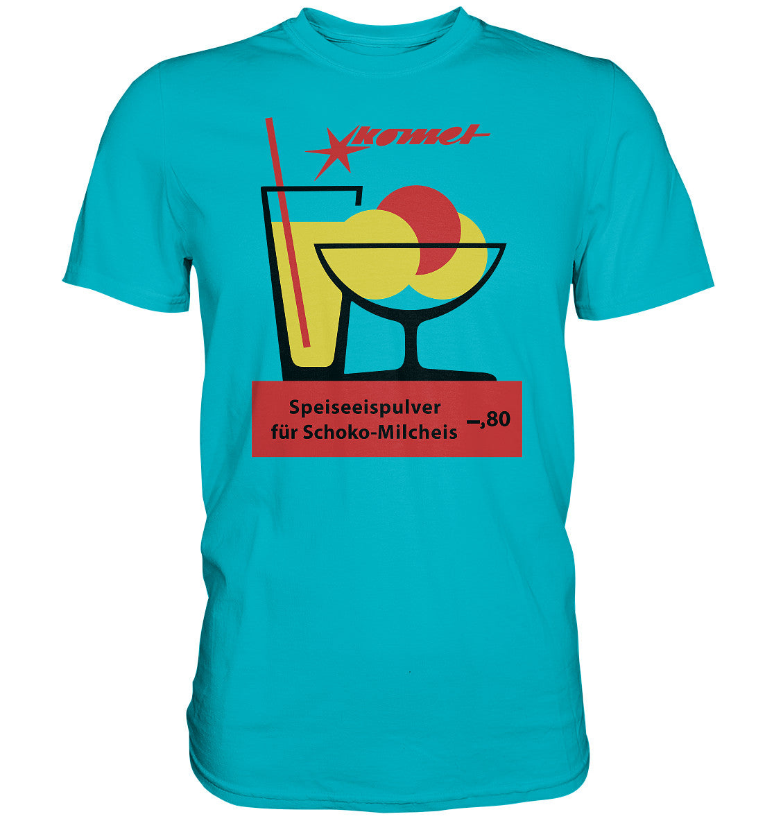 DDR Ostalgie Shirt Unisex • KOMET SPEISEEISPULVER