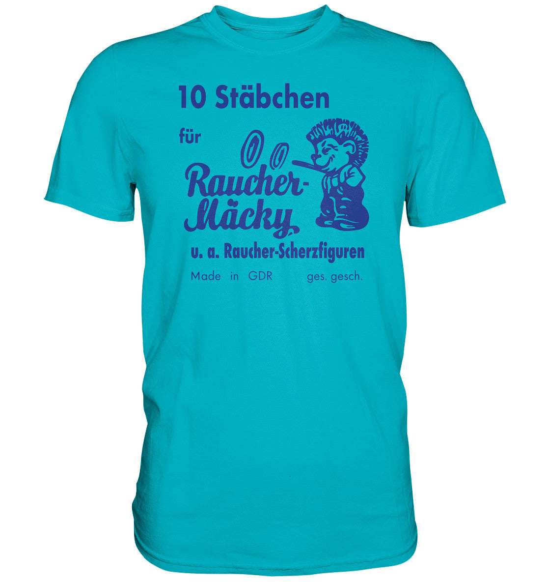 DDR Ostalgie Shirt Unisex • RÄUCHER MÄCKY STÄBCHEN