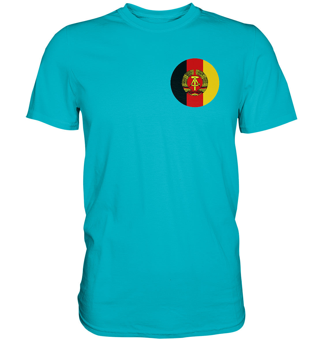 DDR Ostalgie Shirt Unisex • NVA - BRUST BADGE