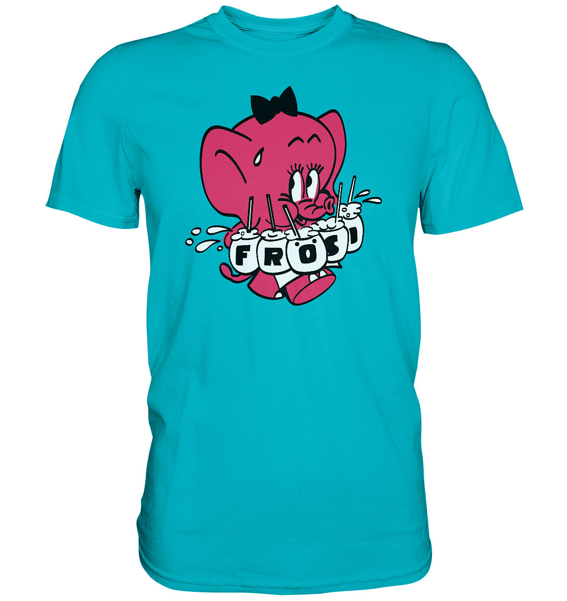 DDR Ostalgie Shirt Unisex • FRÖSI DURST (BIERDECKEL)