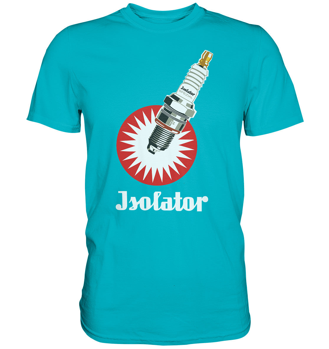 DDR Ostalgie Shirt Unisex • ISOLATOR ZÜNDKERZE