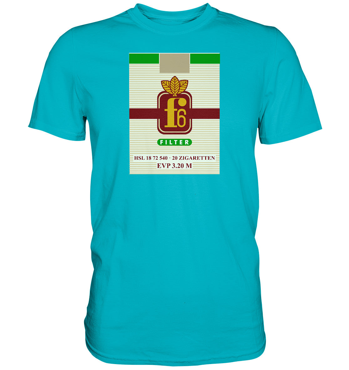DDR Ostalgie Shirt Unisex • F6 FILTER ZIGARETTEN