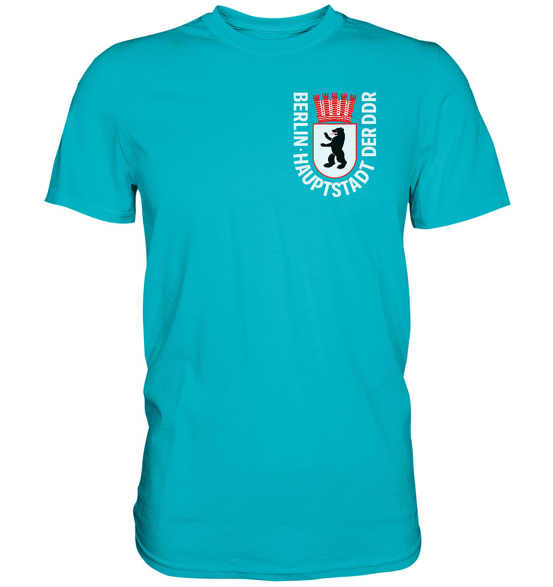 DDR Ostalgie Shirt Unisex • WAPPEN BERLIN - HAUPTSTADT DER DDR