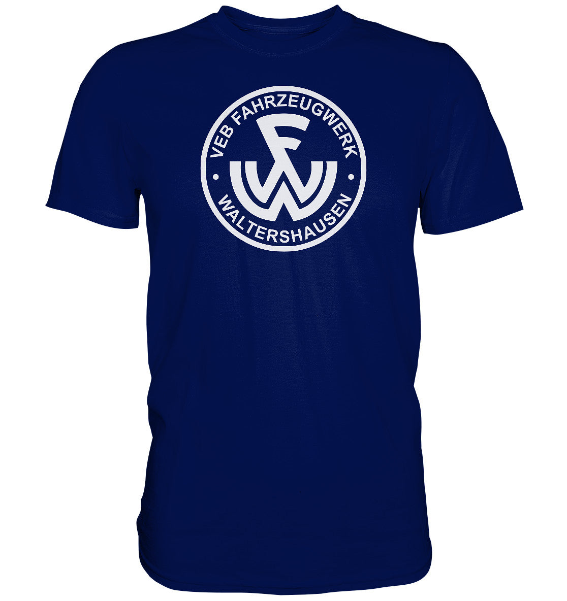 DDR Ostalgie Shirt Unisex • VEB FAHRZEUGWERK WALTERSHAUSEN - dunkel