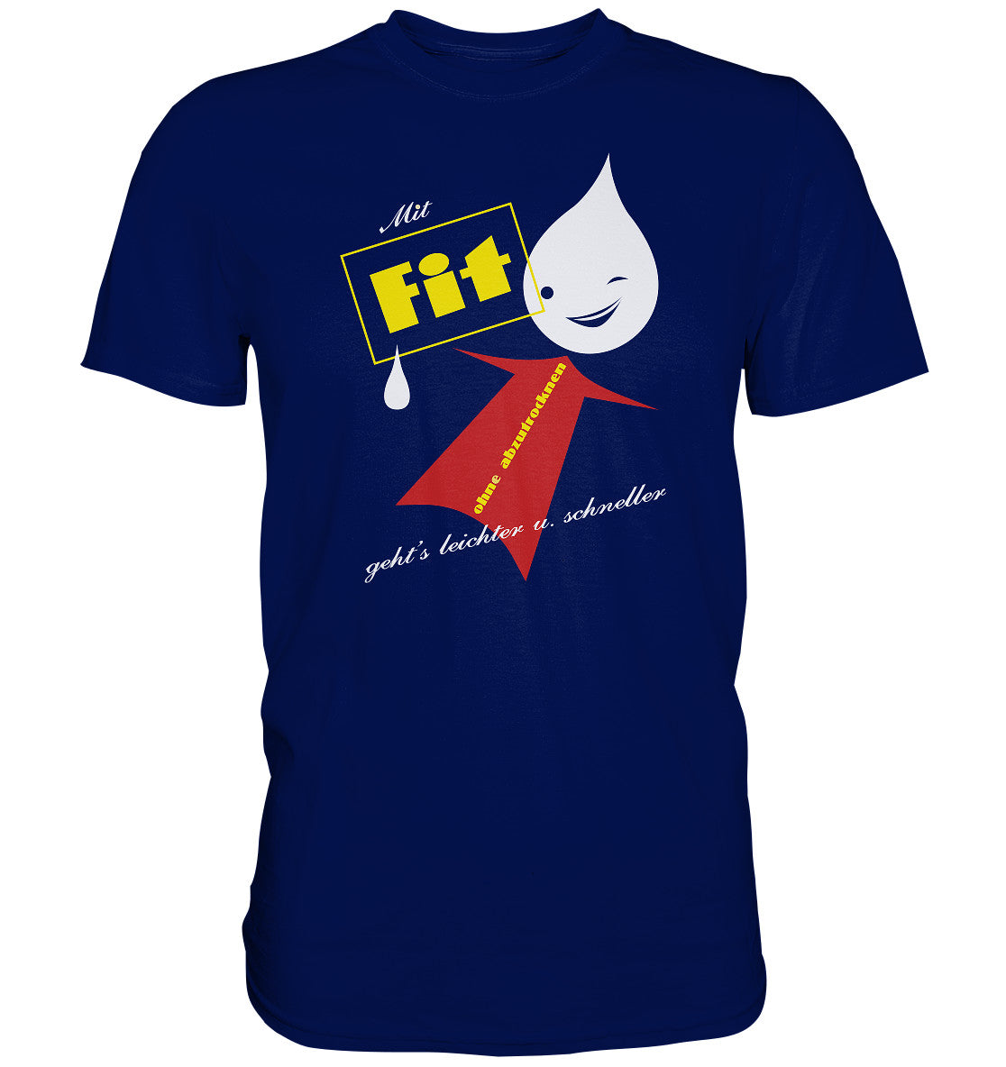 DDR Ostalgie Shirt Unisex • FIT SPÜLMITTEL - OHNE ABTROCKNEN