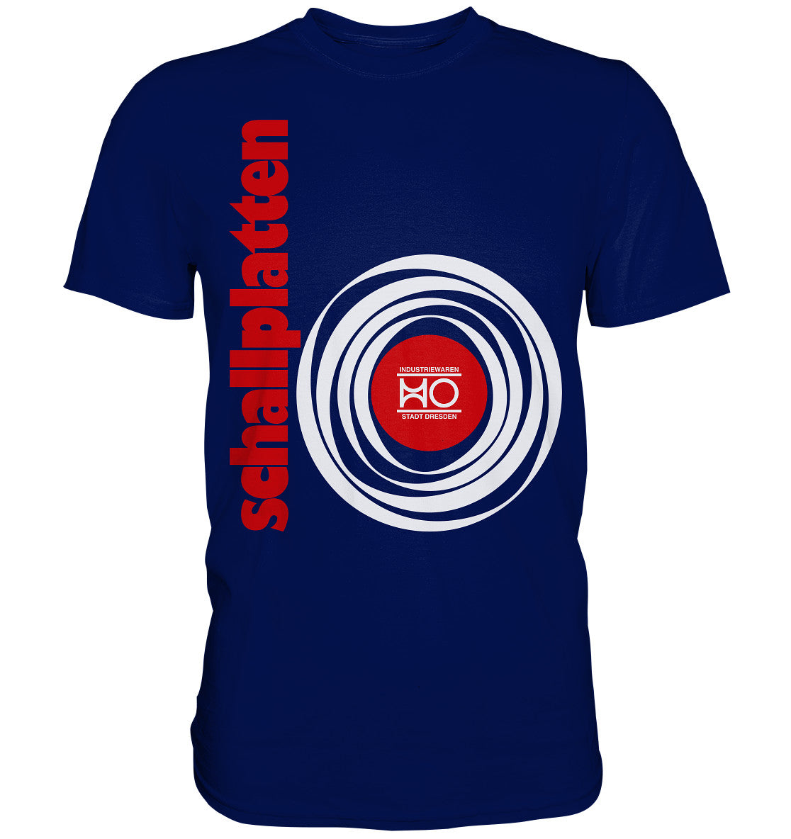 DDR Ostalgie Shirt Unisex • HO SCHALLPLATTEN DRESDEN