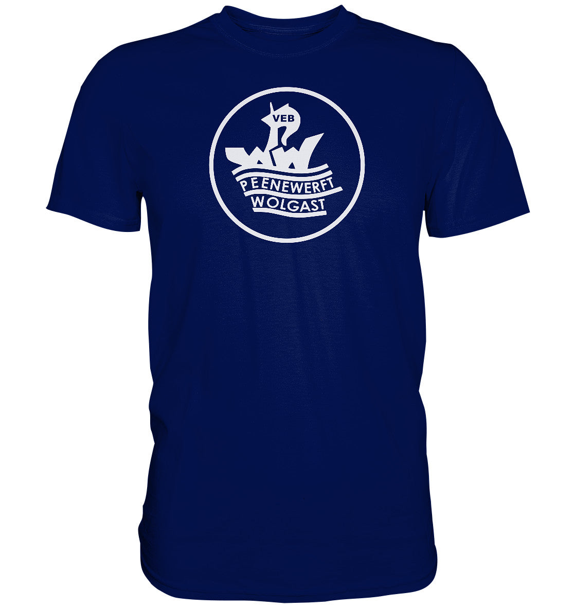 DDR Ostalgie Shirt Unisex • VEB PEENEWERFT WOLGAST
