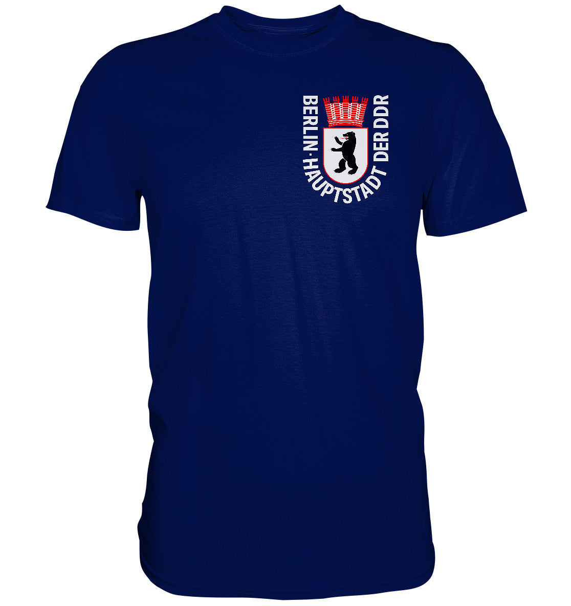 DDR Ostalgie Shirt Unisex • WAPPEN BERLIN - HAUPTSTADT DER DDR