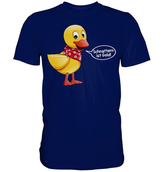 DDR Ostalgie Shirt Unisex • UNSER SANDMÄNNCHEN - SCHNATTERINCHEN - SCHNATTERN IST GOLD!